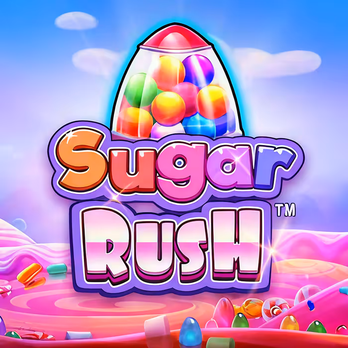 Sugar Rush colorful slot with multiplier grid feature